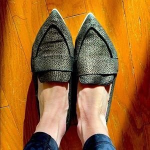 AGL Pointed Toe Loafers Slip-ons size 40 Eu /10 US